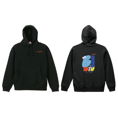 【全4色】B.LEAGUE 10th ANNIVERSARY Back Print  Graphic  PO Hoodie