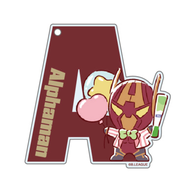 B.LEAGUE MASCOT PARTY vol.2 アクリルキーホルダー(アルファマン)