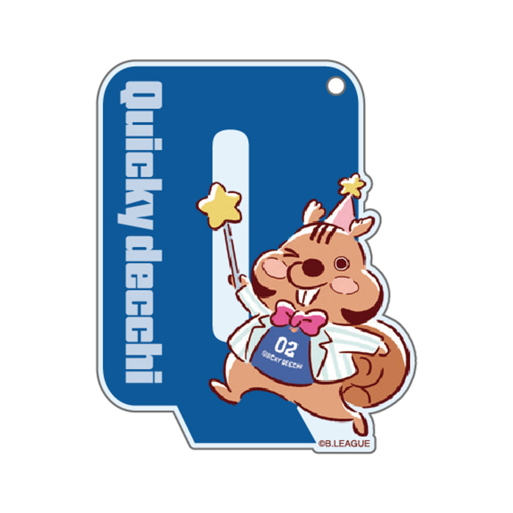 B.LEAGUE MASCOT PARTY vol.2 アクリルキーホルダー(クイッキー･デッチ) 詳細画像 1カラー 1