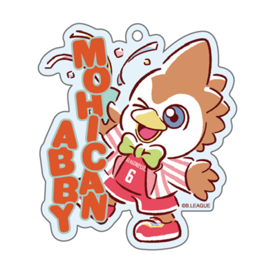 B.LEAGUE MASCOT PARTY vol.3 アクリルキーホルダー(モヒカンアビィ)