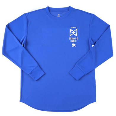 ウェアロゴ ロングスリーブTシャツ（2021-22 SEASON EGOZARUコラボ ver.）ブルー