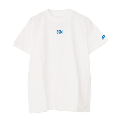 Embroidery T-shirts　WHITE