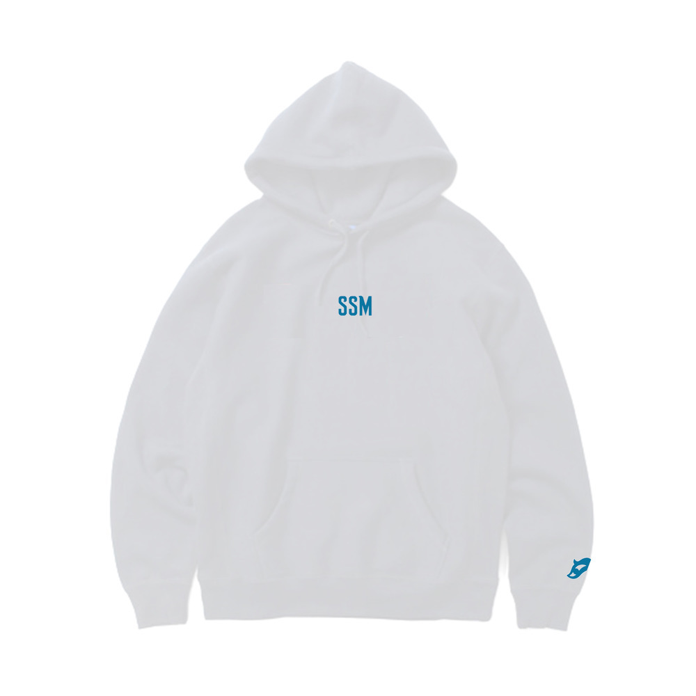 Embroidery Hoodies　WHITE 詳細画像 1