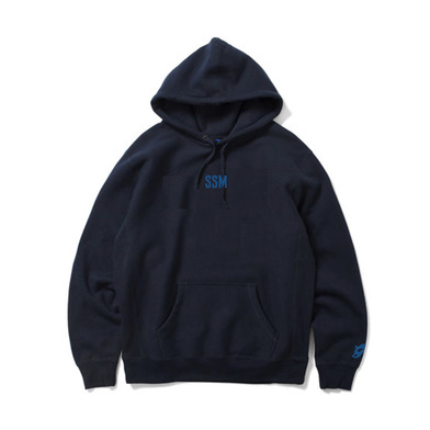 Embroidery Hoodies　NAVY