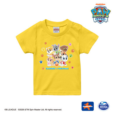 パウ･パトロールコラボ キッズTシャツ(イエロー)
