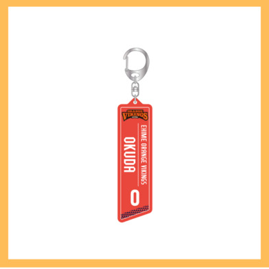 クリアラバーキーホルダー