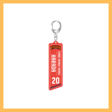 クリアラバーキーホルダー