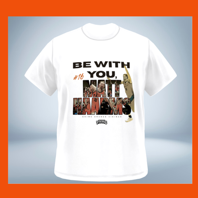 マットとともにTシャツ