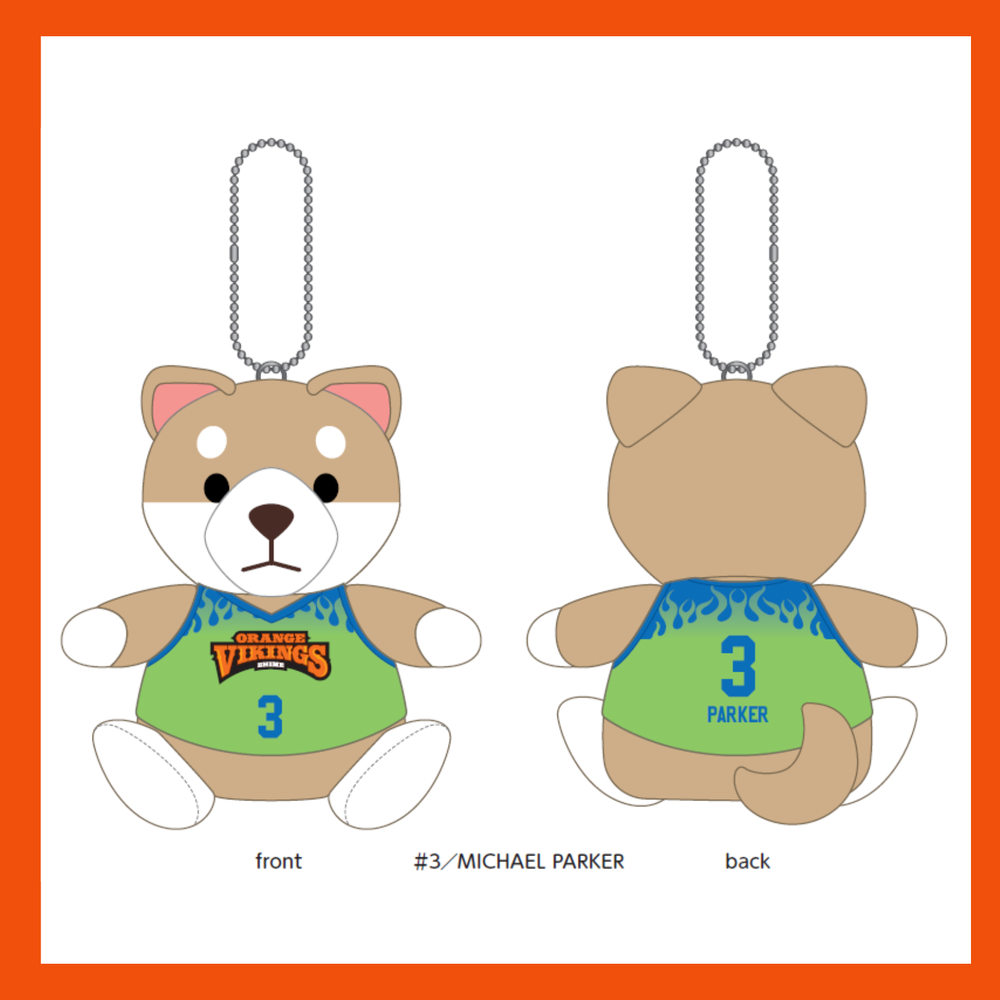 柴犬キーチェーン【THIRD】 詳細画像 #3　マイケル・パーカー 1