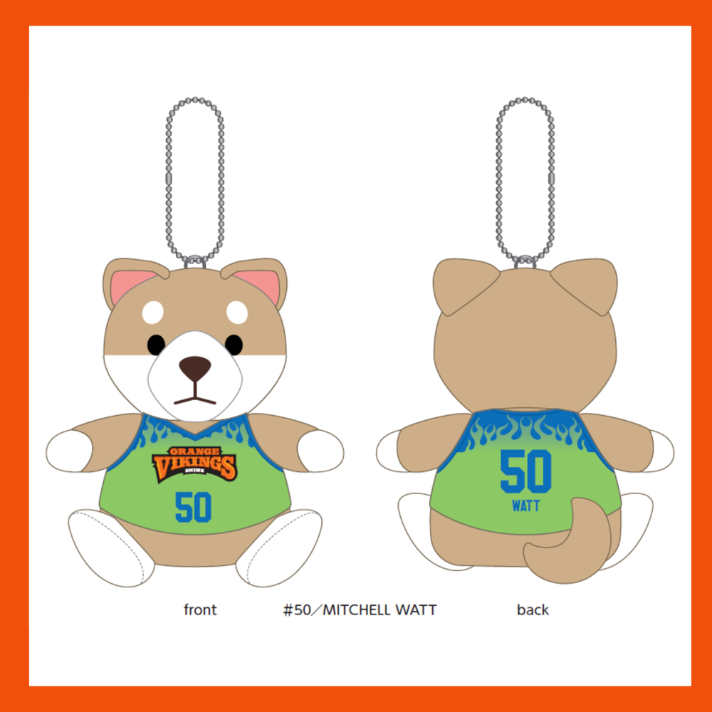柴犬キーチェーン【THIRD】｜愛媛オレンジバイキングス｜B.LEAGUE（B