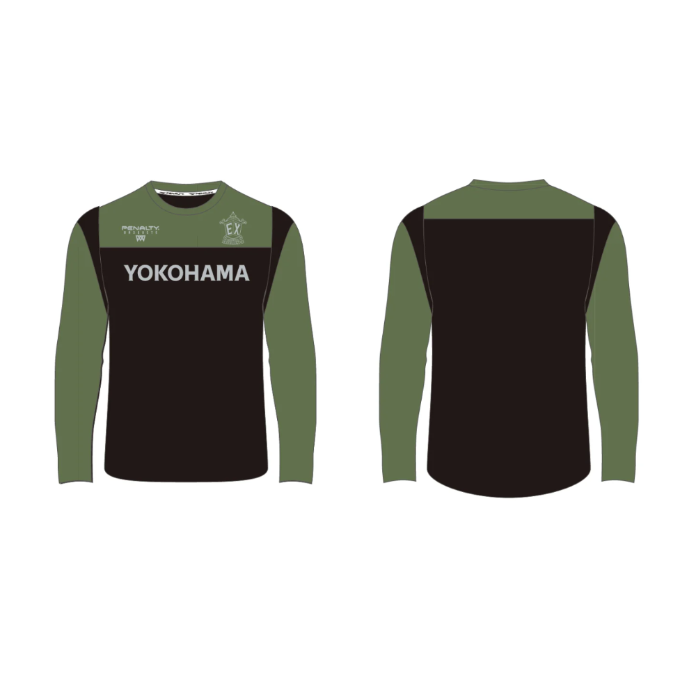裏起毛ロングTシャツ 詳細画像 グリーン 1