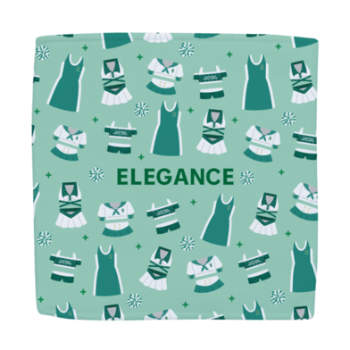 Eleganceコスチュームデザイン ハンドタオル