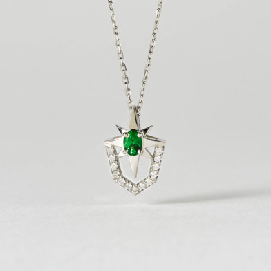 【受注商品】〈横浜エクセレンス×アートジュエリー コラボレーションジュエリー〉ペンダントネックレス EXCELLENCE