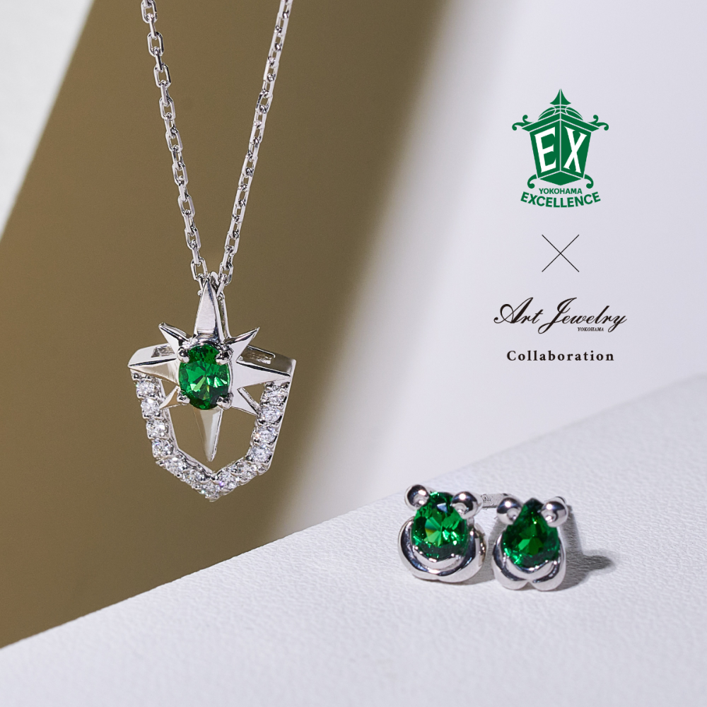 【受注商品】〈横浜エクセレンス×アートジュエリー コラボレーションジュエリー〉ペンダントネックレス EXCELLENCE 詳細画像 フリー 8