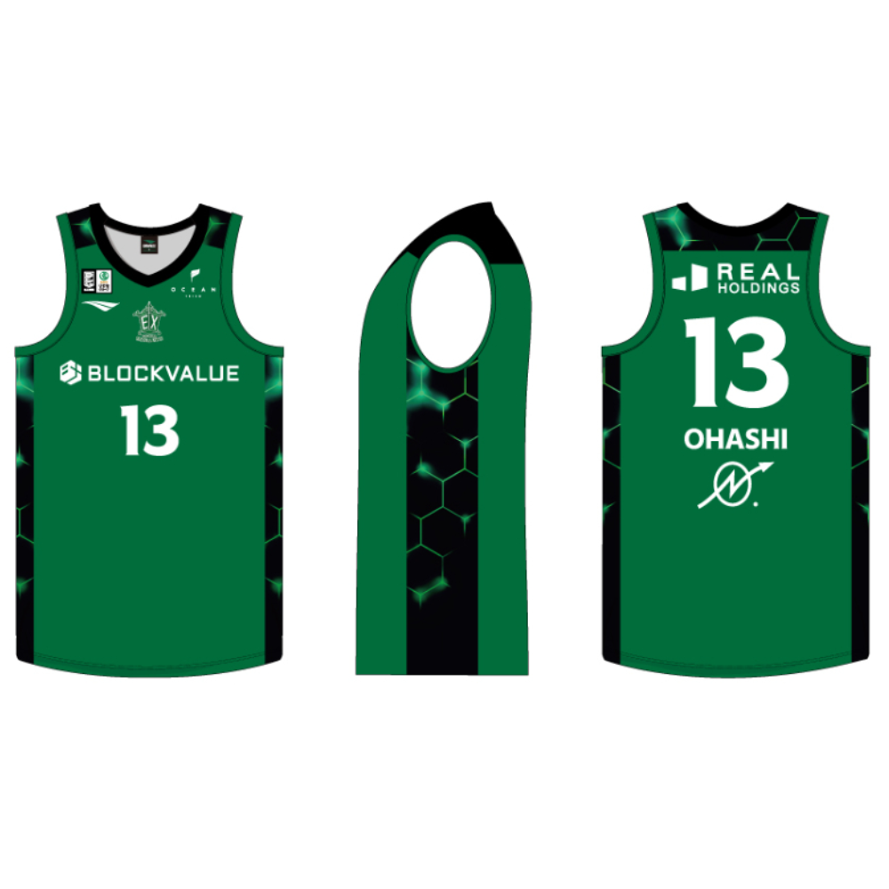 ハギンズ　横浜エクセレンス　オーセンティック　ユニフォーム　Bリーグ　B3 受注商品】オーセンティックユニフォーム25-26(ホーム)※1.5~2ヶ月後お