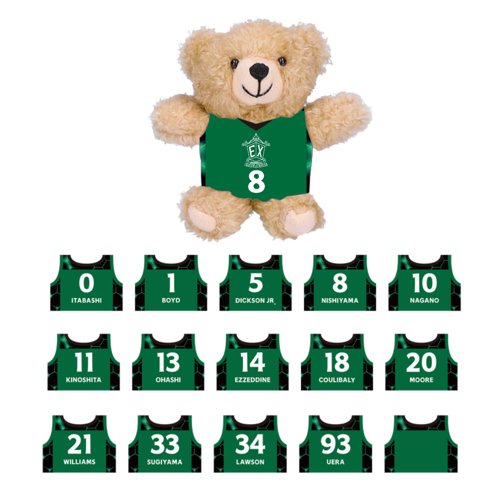 ユニフォームベアキーホルダー 詳細画像 #11木下大南帆 2