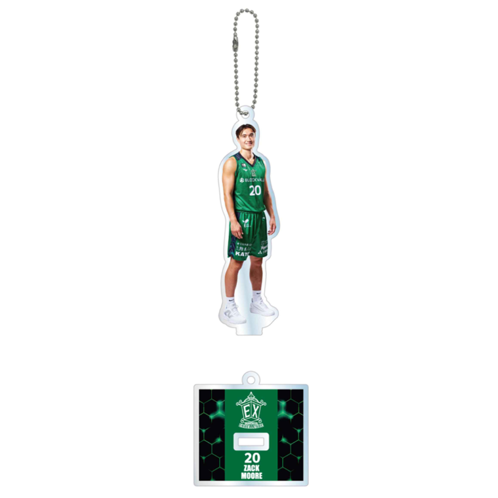 1stユニフォーム アクリルスタンドキーホルダー 詳細画像 #20ザック遼モーア 1