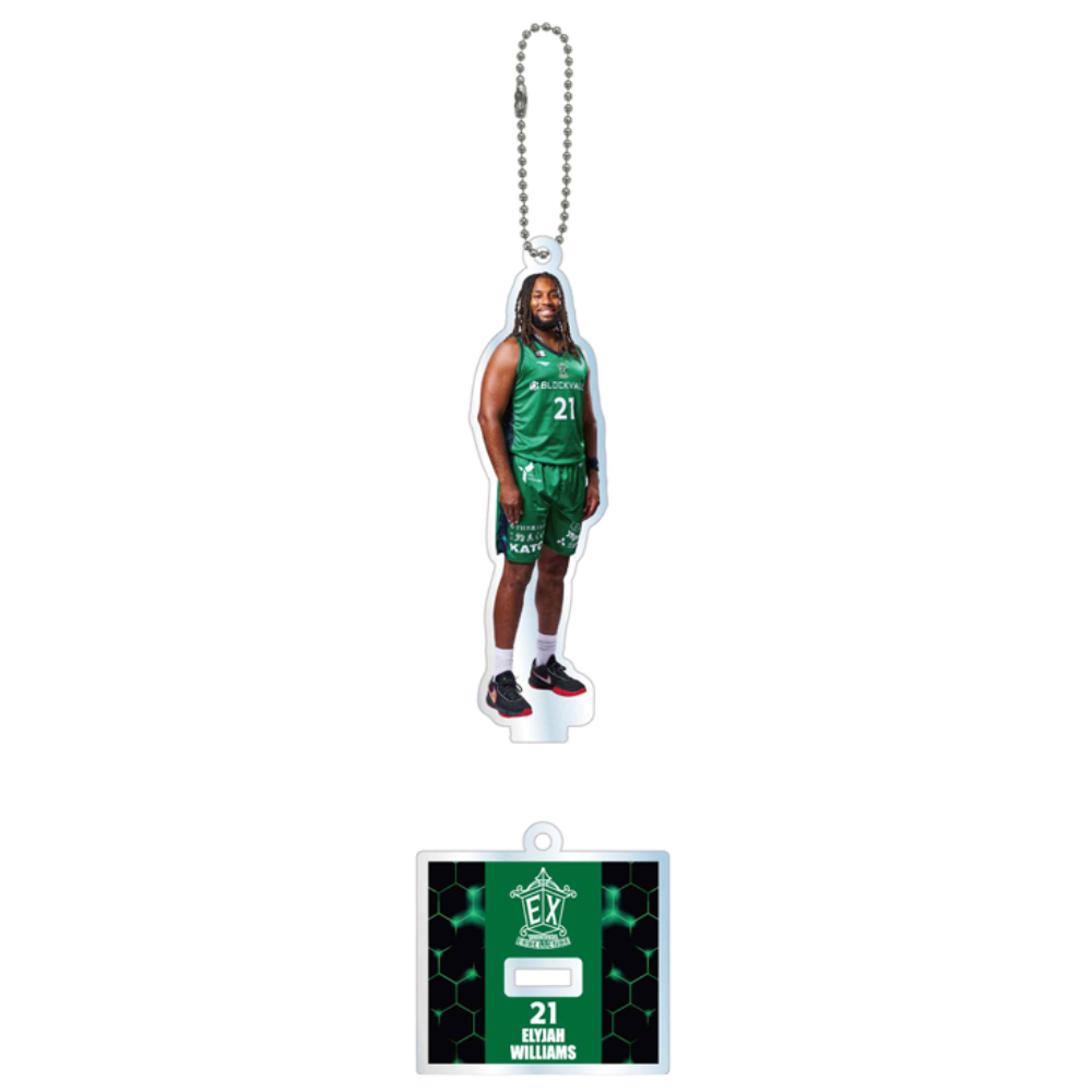 1stユニフォーム アクリルスタンドキーホルダー 詳細画像 #21エライジャ・ウィリアムス 1