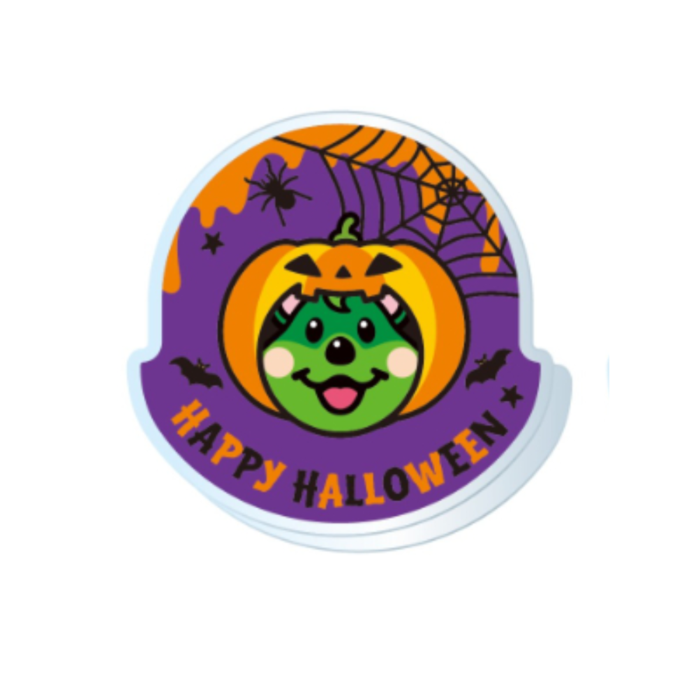 ハロウィンゆらゆらミニオブジェ 詳細画像 おばけかぼちゃPick 1