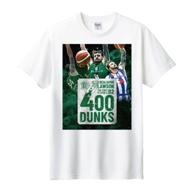 【受注】ベンジャミン・ローソン選手400ダンク記念Tシャツ