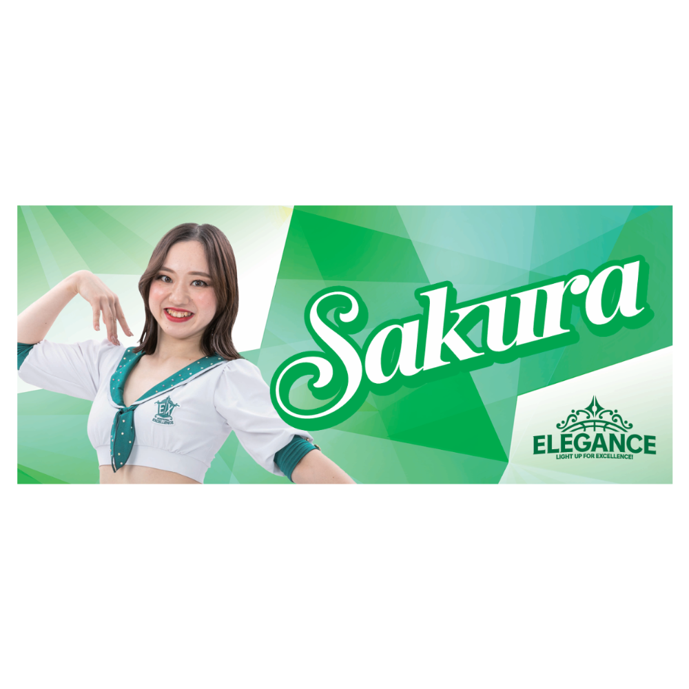 【受注販売】ELEGANCEフェイスタオル 詳細画像 Yuuna 7