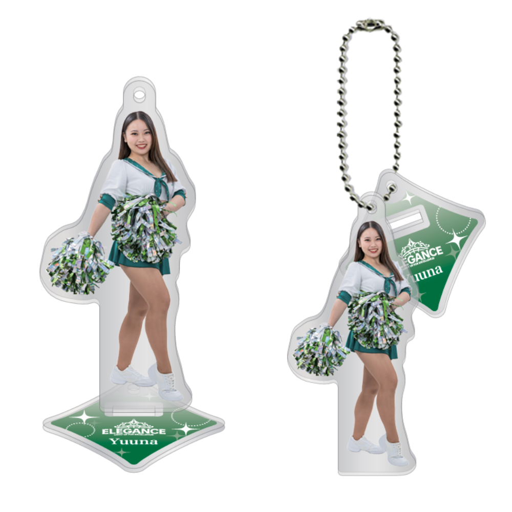 【受注販売】ELEGANCEアクリルスタンドキーホルダー 詳細画像 Yuuna 1