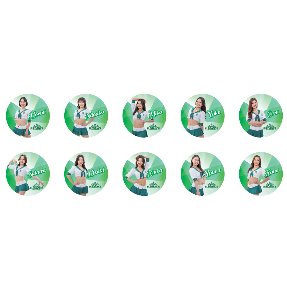 【受注販売】ELEGANCE缶バッジ 詳細画像 Nanako 1