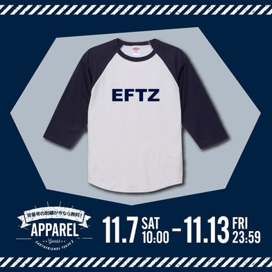 EFTZ ラグランTシャツ