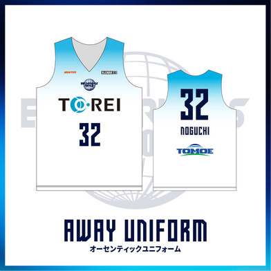 2025-26 AWAY オーセンティックユニフォーム【上】