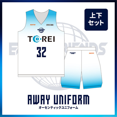 2025-26 AWAY オーセンティックユニフォーム【上下セット】でお得！