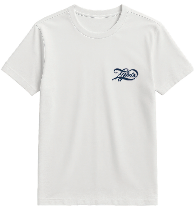 【Zgirls監修】限定デザインTシャツ 詳細画像 ホワイト 1