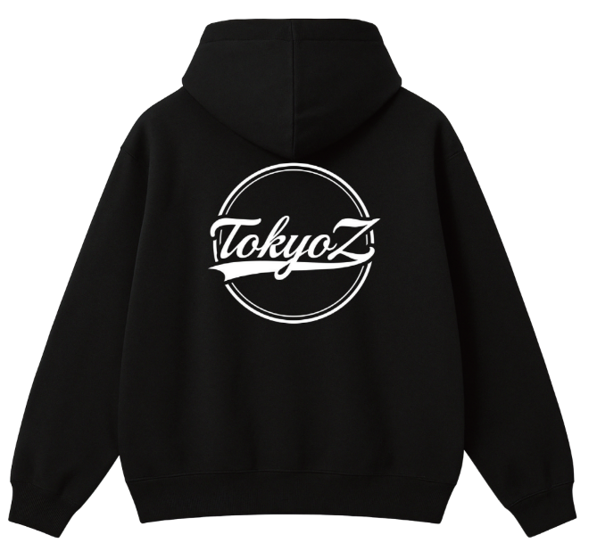 【飯田GM Produce】アスフレマーケット限定｜パーカー 詳細画像 ブラック 2