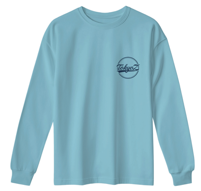 【飯田GM Produce】アスフレマーケット限定｜ロングTシャツ 詳細画像 ライトブルー 1