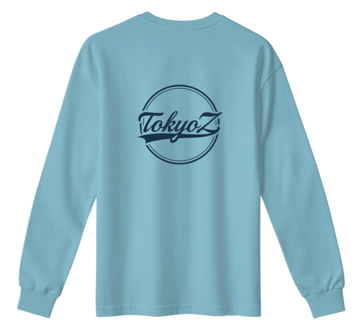 【飯田GM Produce】アスフレマーケット限定｜ロングTシャツ 詳細画像 ライトブルー 2