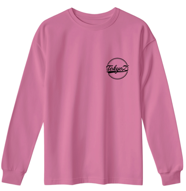 【飯田GM Produce】アスフレマーケット限定｜ロングTシャツ 詳細画像 ピンク 1