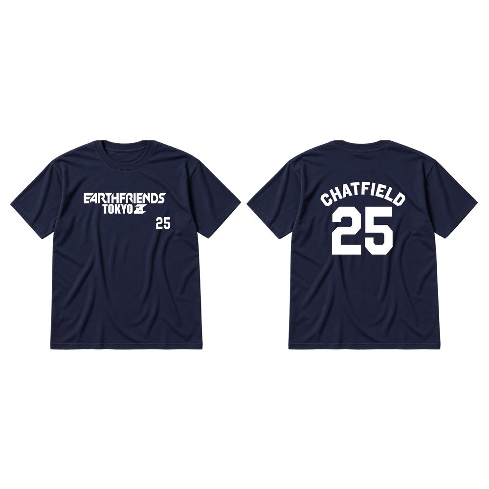 2026-27 全選手Tシャツ｜顔なし｜ネイビー 詳細画像 #25_ブランドン・チャットフィールド 1