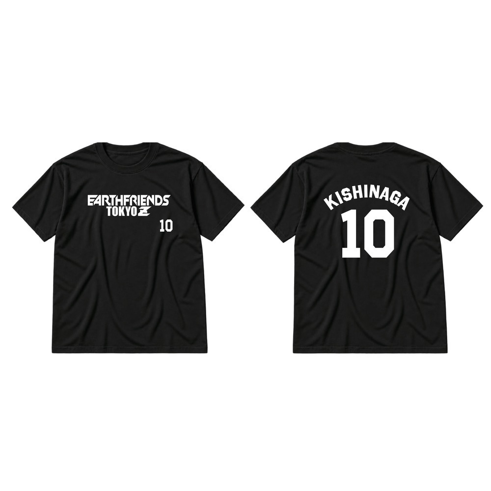 2026-27 全選手Tシャツ｜顔なし｜ブラック 詳細画像 #10_喜志永 修斗 1