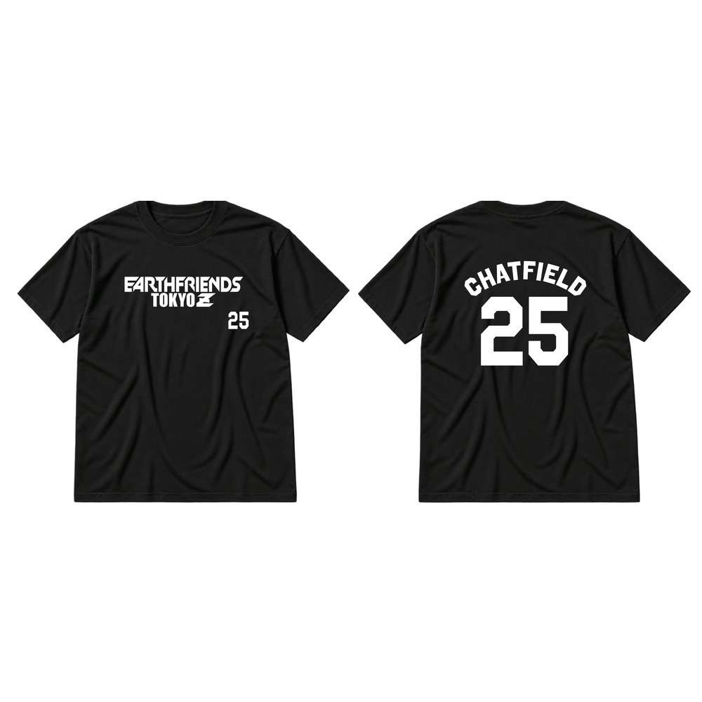 2026-27 全選手Tシャツ｜顔なし｜ブラック 詳細画像 #25_ブランドン・チャットフィールド 1