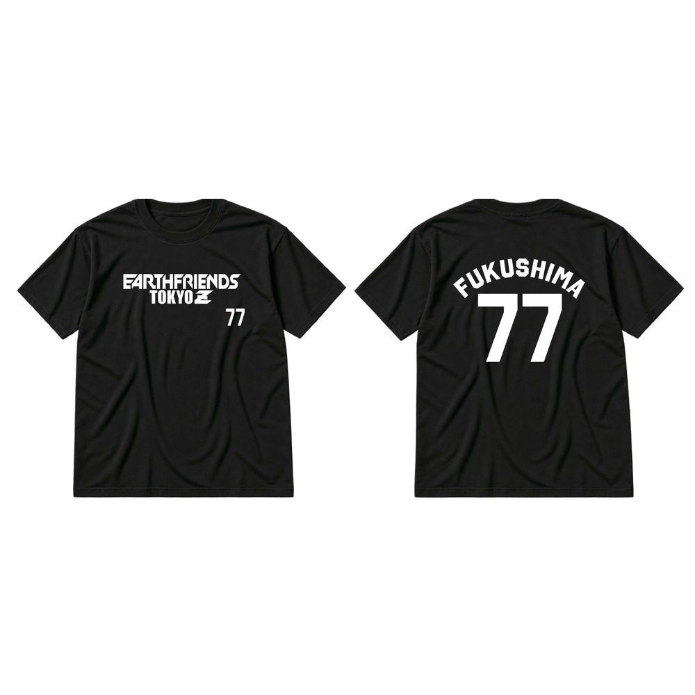 2026-27 全選手Tシャツ｜顔なし｜ブラック 詳細画像 #77_福島ハリス慈音ウチェ 1