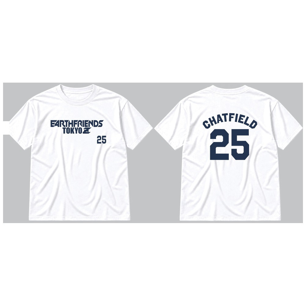2026-27 全選手Tシャツ｜顔なし｜ホワイト 詳細画像 #25_ブランドン・チャットフィールド 1
