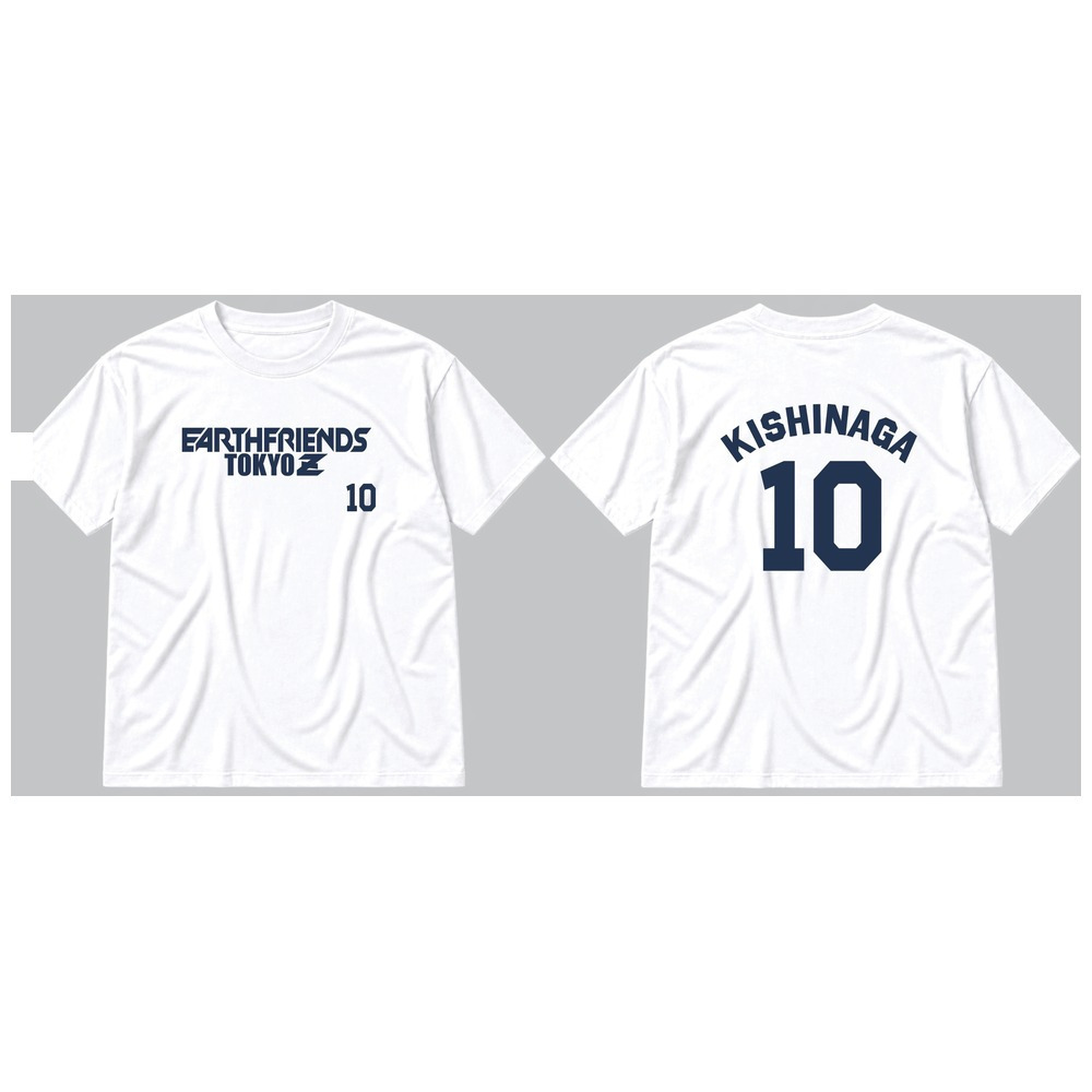 2026-27 全選手Tシャツ｜顔なし｜ホワイト｜アースフレンズ東京Z｜B