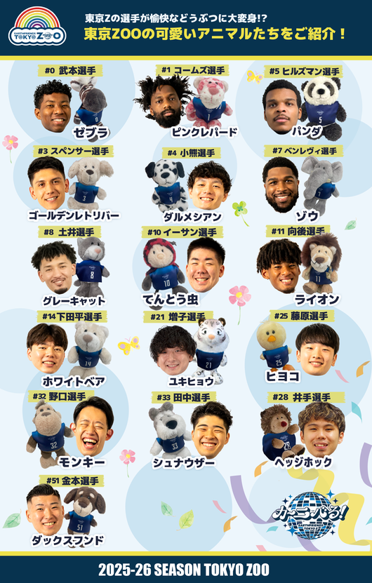 2025-26 東京ZOOキーホルダー 詳細画像 #28  井手 拓実 1