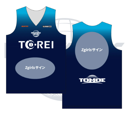 全Zgirls直筆サイン入りレプリカユニフォーム(HOME) 詳細画像 - 1
