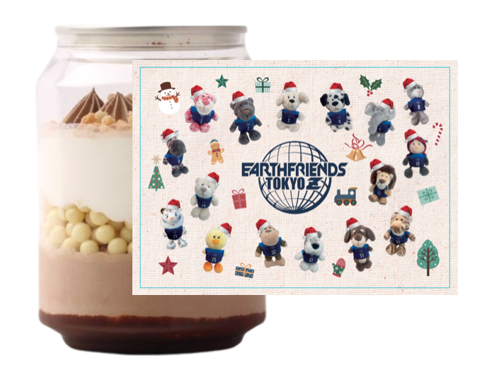 【期間限定】クリスマスケーキ缶_味2種類｜特典ランダム 詳細画像 チョコ 1