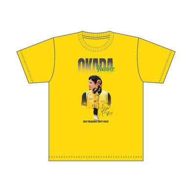 【すぐにお届け！】岡田優介引退記念セレモニーTシャツ