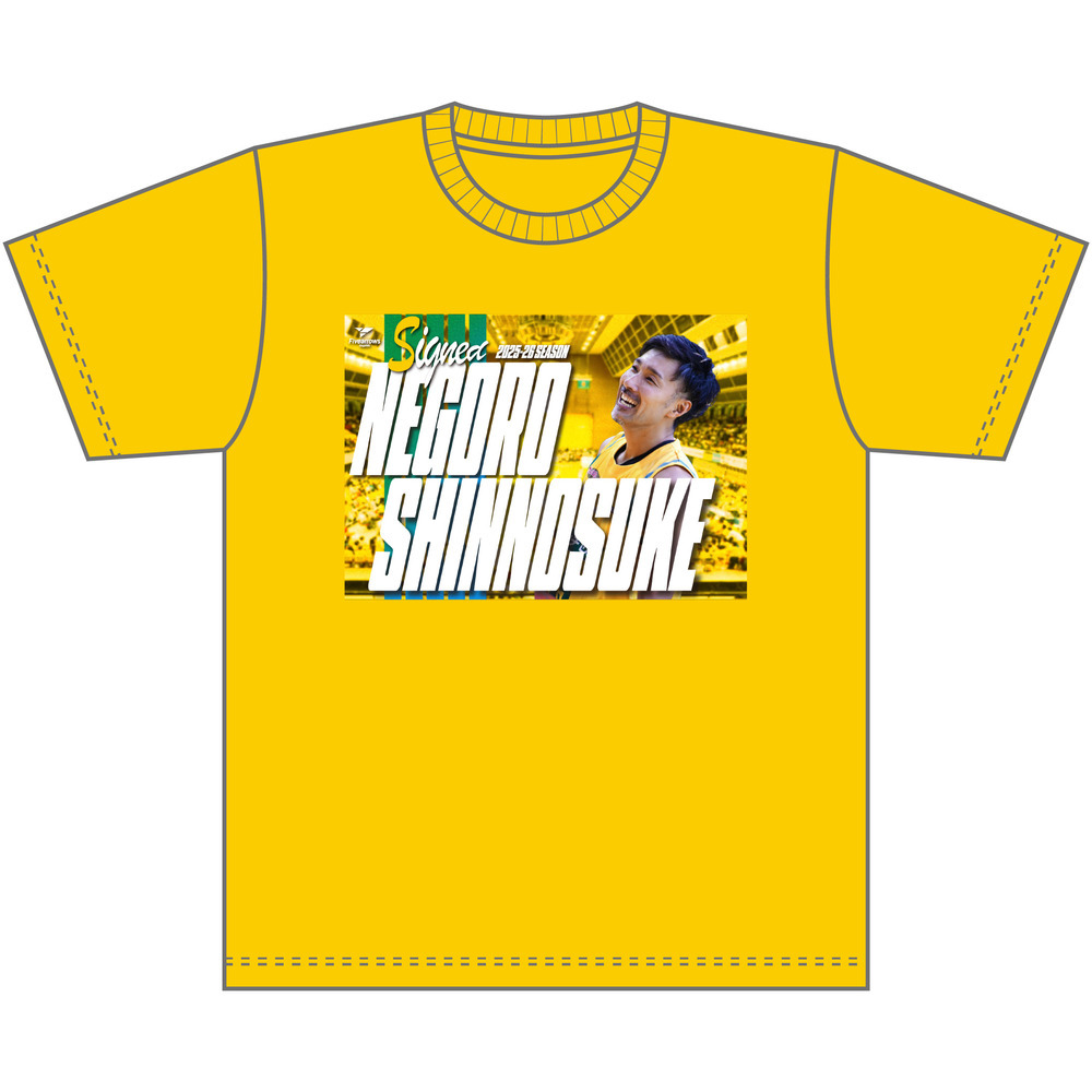 【#15根來新之助】継続決まっタ！Tシャツ 詳細画像 1