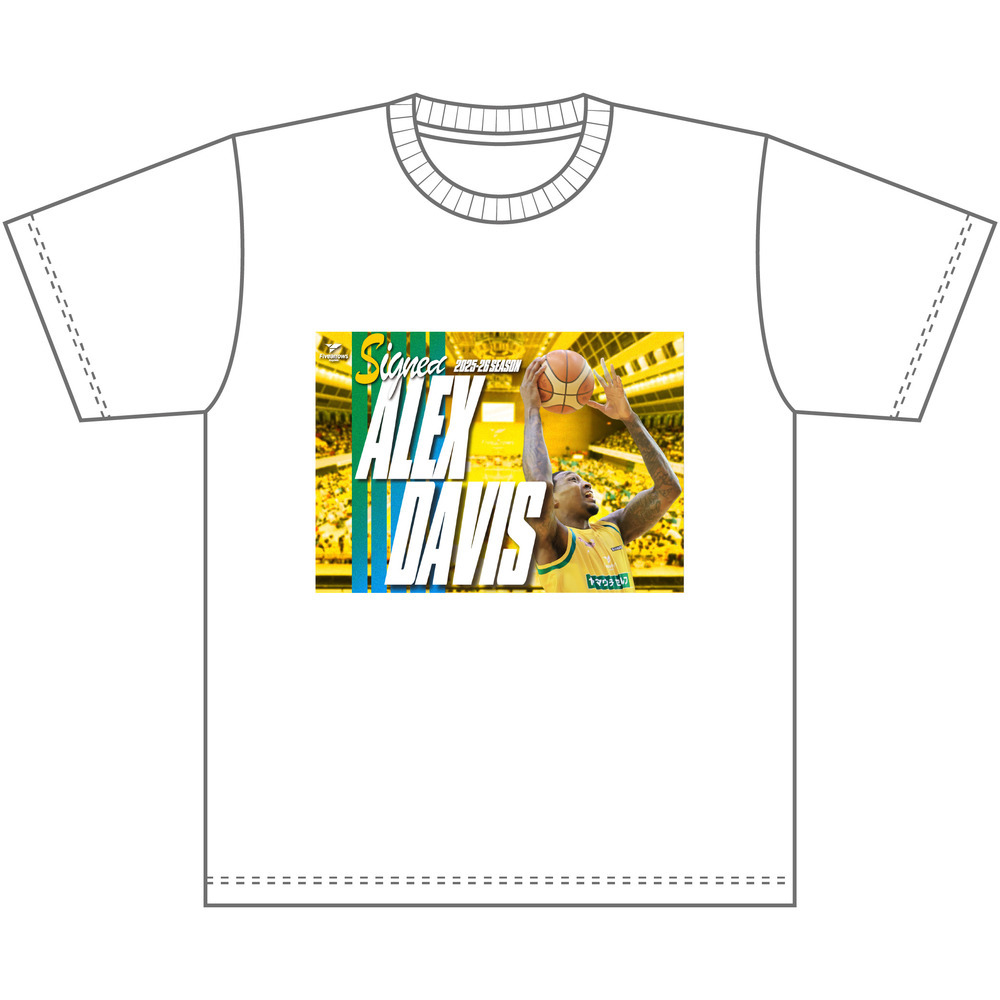 【#5アレックス・デイビス】継続決まっタ！Tシャツ 詳細画像 2