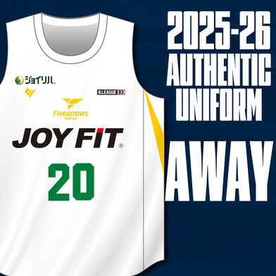 2025-26オーセンティックユニフォーム AWAY
