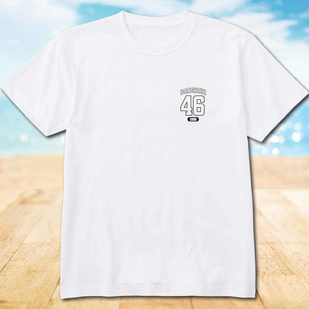 【受注】ナンバープリントTシャツ 詳細画像 3