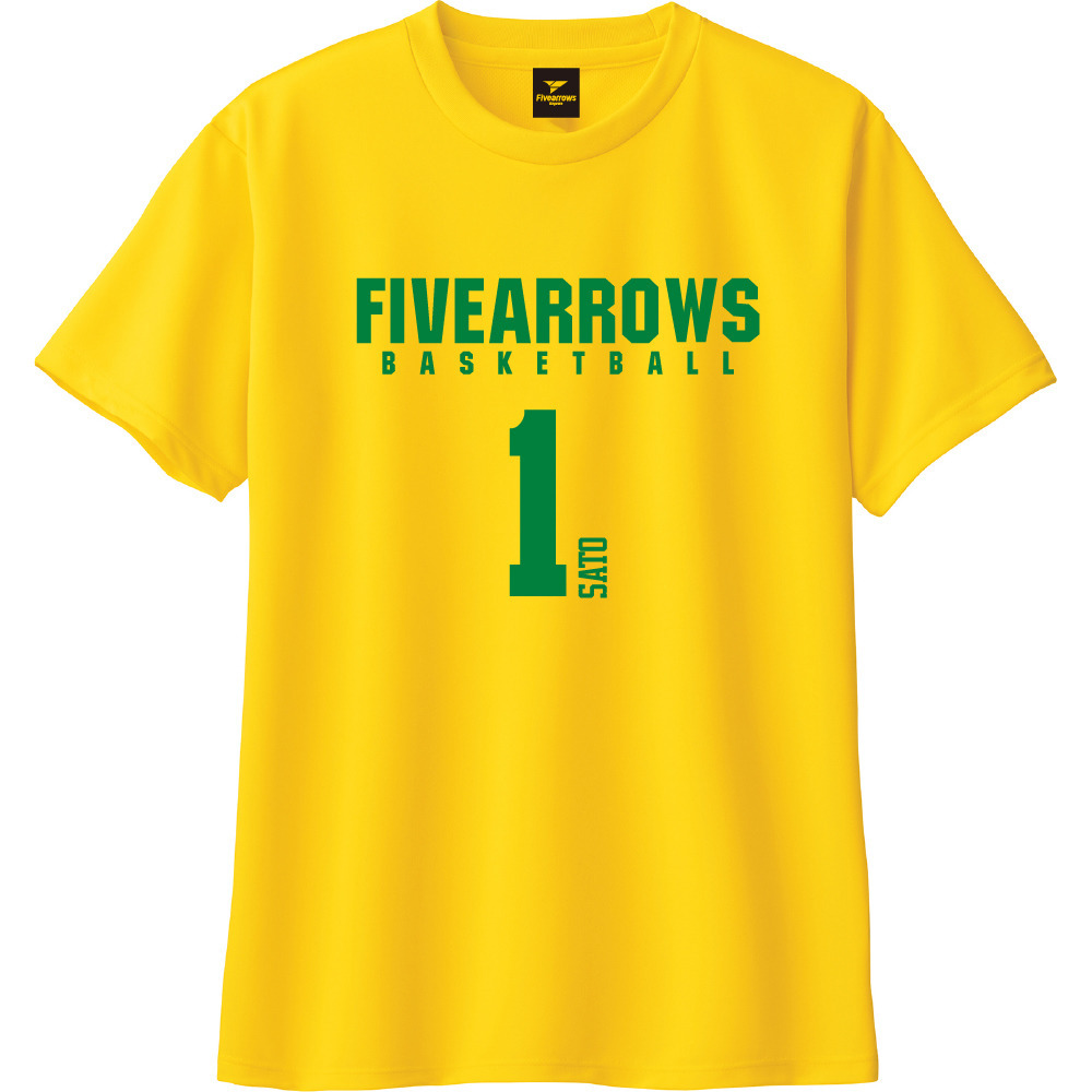 プレーヤーズナンバーTシャツ(佐藤 大介 #1) 詳細画像 1